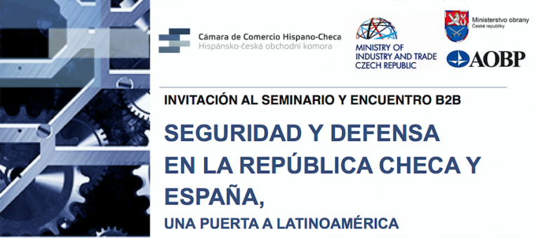 Seminář a B2B setkání v Praze: Bezpeřnostní a obranný průmysl