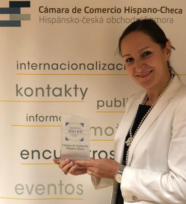 Premio de internacionalización para la Cámara de Comercio Hispano-Checa