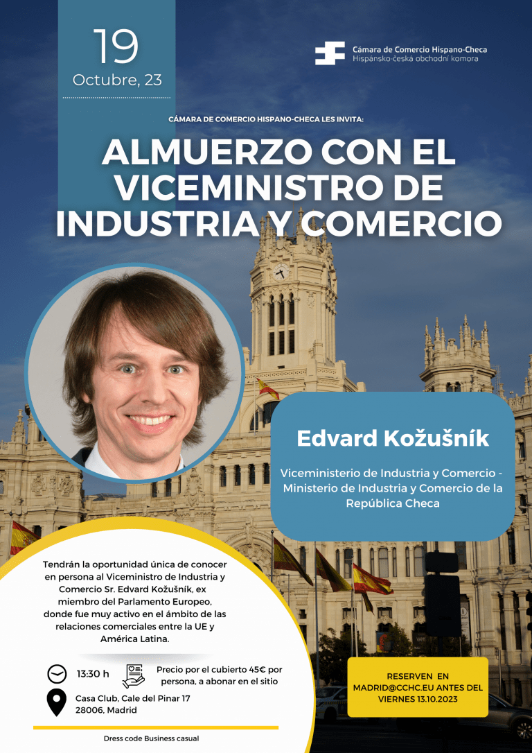 Slavnostní oběd s náměstkem ministra Edvardem Kožušníkem