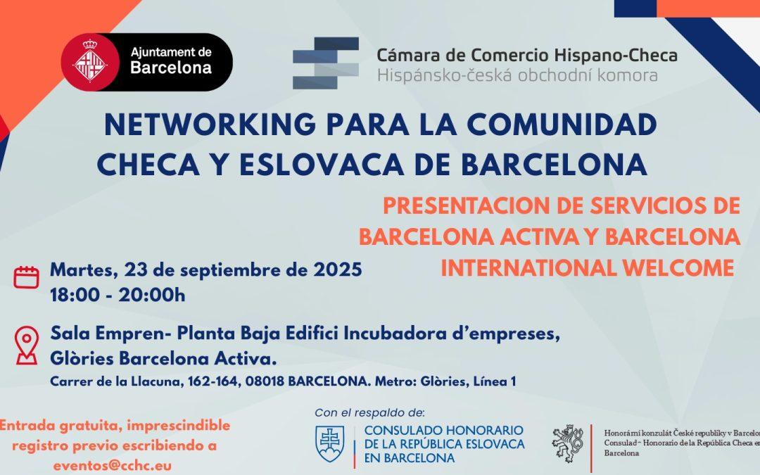 Networking pro česko-slovenskou komunitu v Barceloně