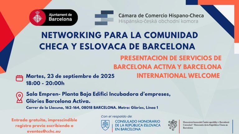 Networking pro česko-slovenskou komunitu v Barceloně