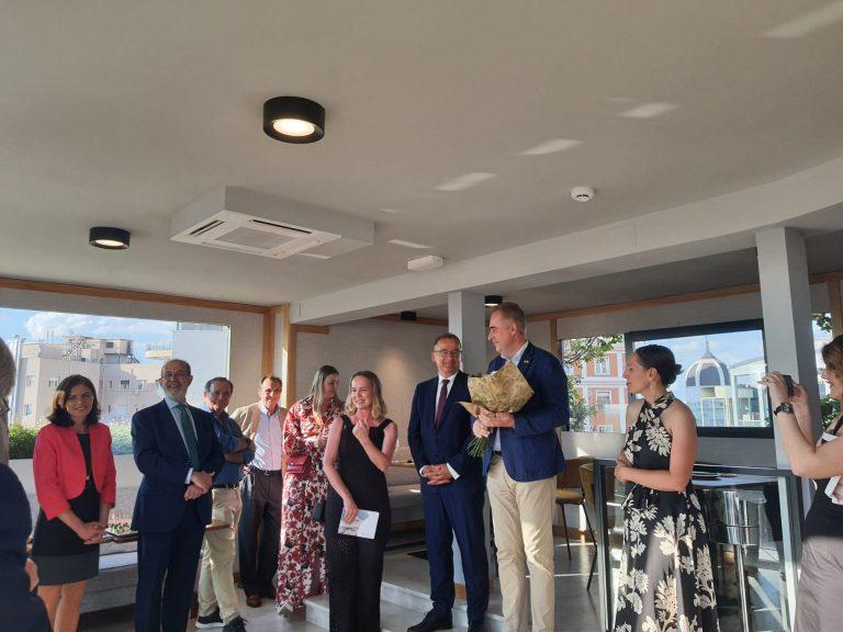 Recepce s panem velvyslancem v Madridu