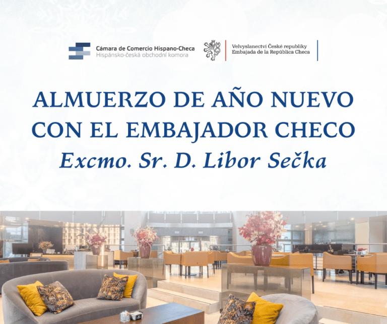ALMUERZO DE AÑO NUEVO CON EL EMBAJADOR CHECO Excmo. Sr. D. Libor Sečka