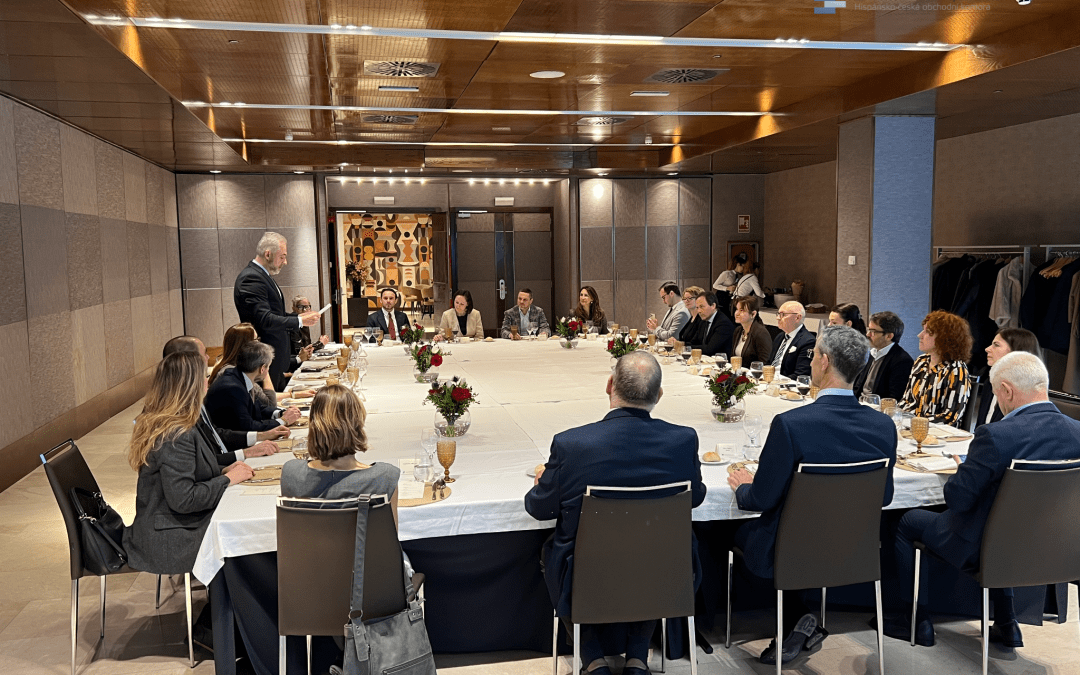 NOVOROČNÍ OBĚD S VELVYSLANCEM ČESKÉ REPUBLIKY Jeho Excelencí panem Liborem Sečkou